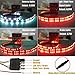 LivTee 60 Inch LED Truck Tailgate Light Bar Strip Super Bright Tail Brake Backup Reverse Turn Signal Running Lights for Pickup Trailer SUV RV VAN Car Towing Vehicle, Red/Whitethumb 1