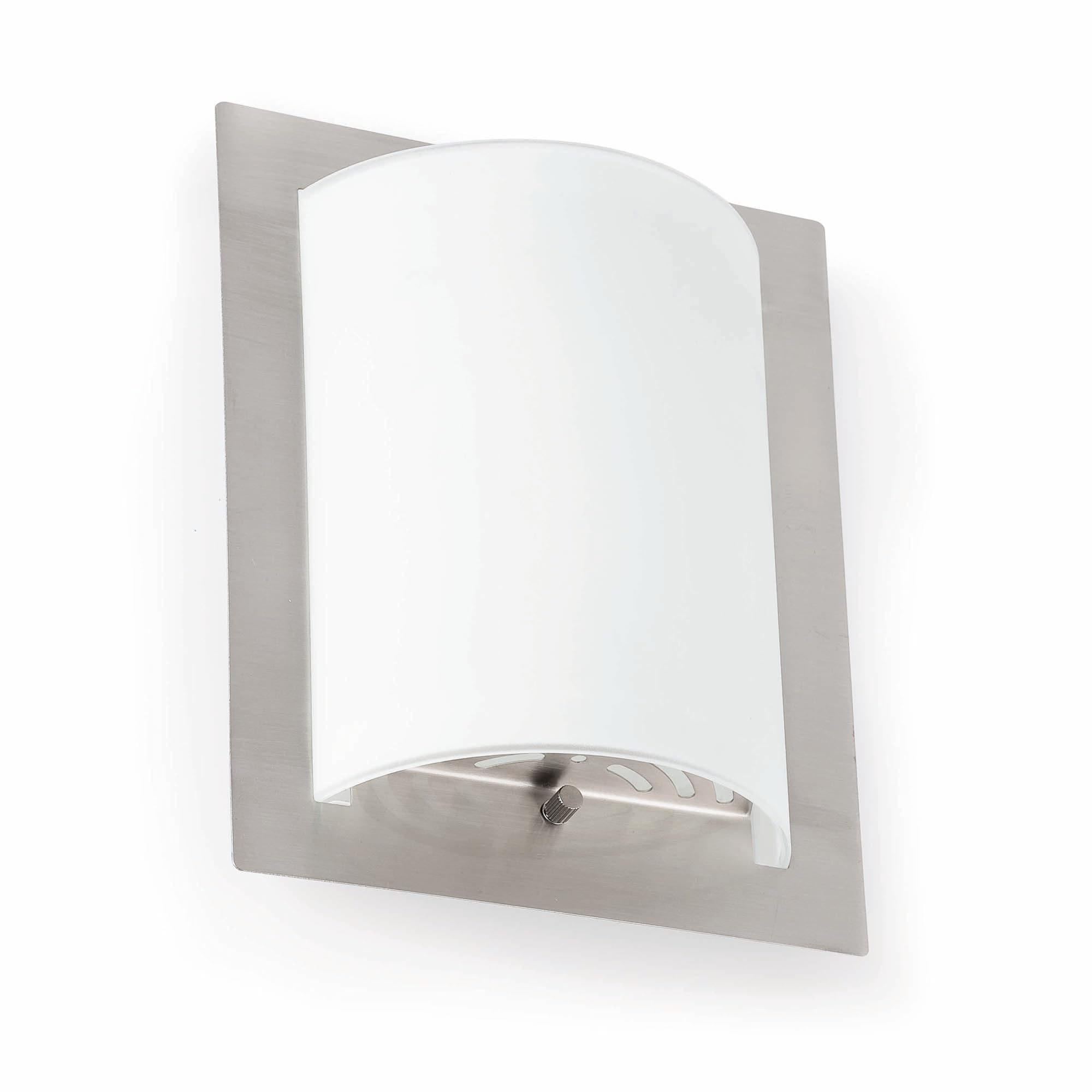 Faro Barcelona diula 62987 – Wall Light, 60 W, Metal and Glass Screen Translucent