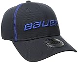 Bauer Men's New Era 39Thirty Training Cap, Navy, Medium/Large