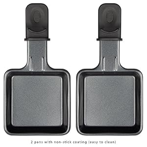 2-Personen-Raclette-Grill inkl. 2 Pfännchen - Rezepte | Kochrezepte