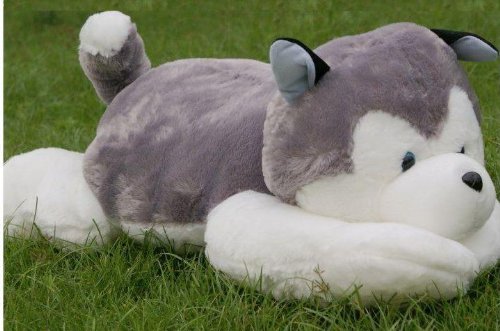 big husky dog stuffed animal