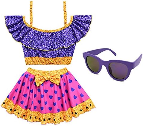 VersusModa LOL LOLSWI05 Women's Bikini Swimsuit Super BB with Skirt