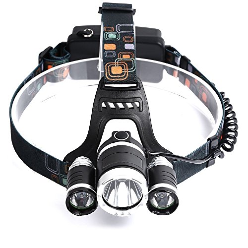 ProGreen 30W 5000 Limen LED Headlamp Flashlight, 4 Modes LED Headlight