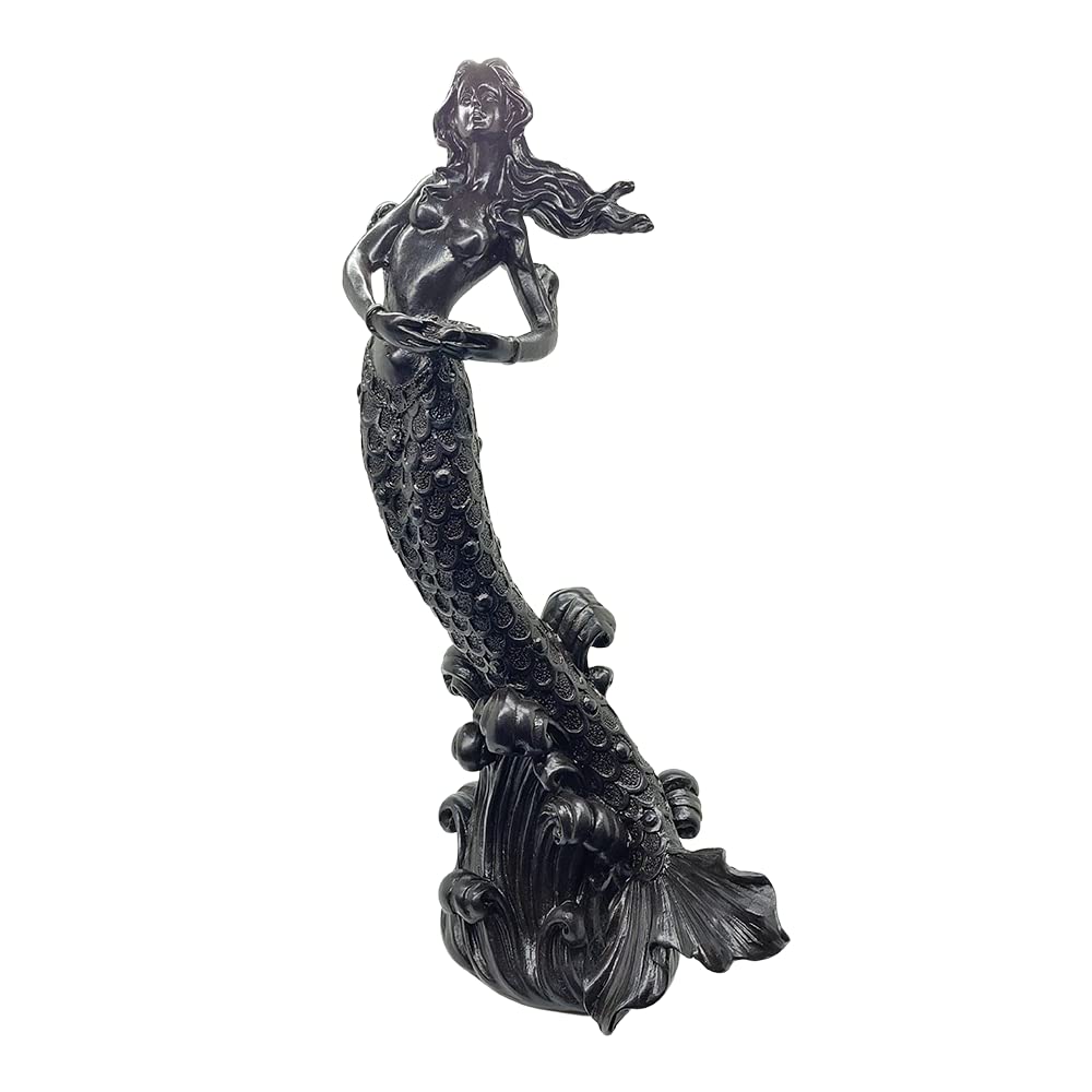 VIE Naturals Resin Figurine, Mermaid