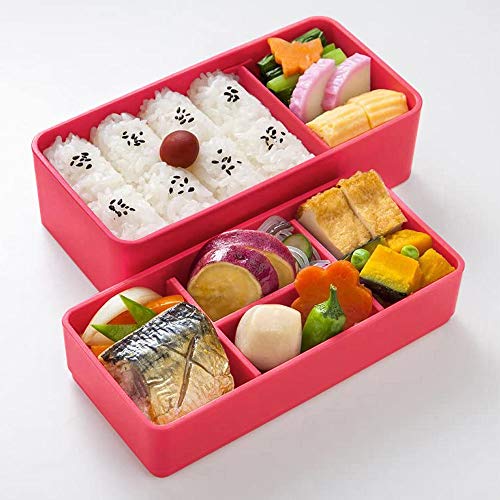 Japanese Traditional Rabbit Blossom Bento Box Set Square 2 Tier Bento
