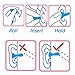 3 Packs Keychain Pill Holder, EFFIET Waterproof Pill Fob Case Box Outdoor Container for Emergency Medicine Drugs, Foam Earplug Storage Case with Ear Plugs (Matt Finished)