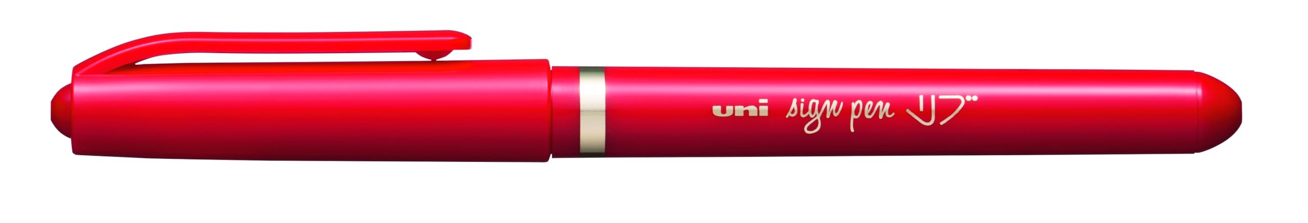 Uni-ball Sign Pen MYT7 R Felt-Tip Pens Pack of 10 Red