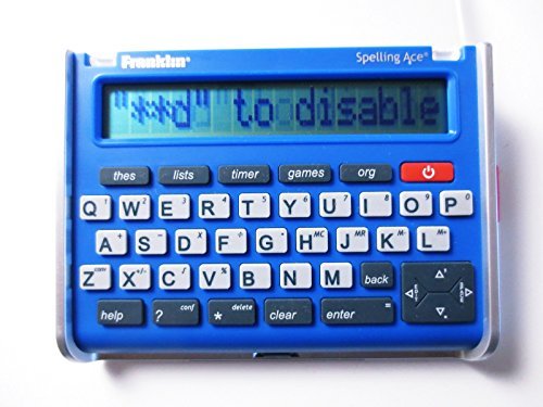 Franklin-Electronics-Franklin-Electronic-Publishers-SA-209-Spelling-Ace-Also-Included-is-Fun-With-Spanish-French-and-a-Stylish-Updated-Design