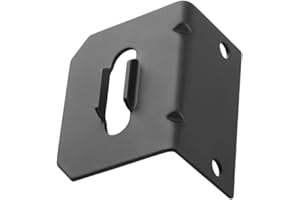 4- Way Flat Trailer Vehicle-Side Trailer Wiring Harness Mounting Bracket, Compare to Part 58301 - 1 Pack