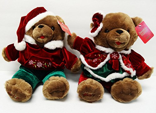 DanDee Snowflake Friends 2007 Brown Teddy Bears