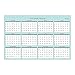 Blue Sky 2020 Laminated Erasable Wall Calendar, Regular and Academic Year, Double Sided, 36