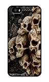 iPhone 5 Case,iPhone 5S Case,VUTTOO® Stylish Skulls Designed Hard Case For Apple iPhone 5/5S - PC Black