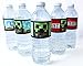 Pixel Party Bottle Wraps - 20 Mining Water Bottle Labels - Made in the USA