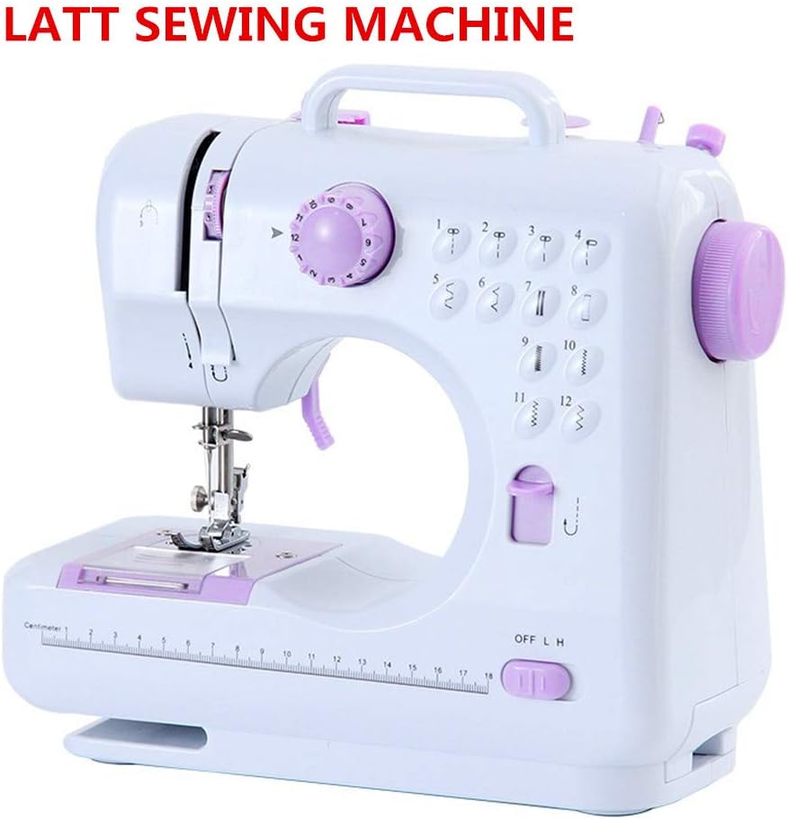 JEWAYTEC Sewing Machine 12 Stitch Household Handheld Tailor Electric