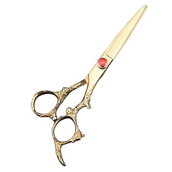 Amazon Com Hairdressing Tool 6 Inch Gold High End Haircut