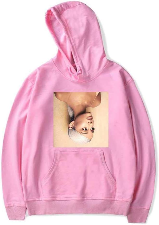 Hoodies Hoodies Kawaii Ariana Grande Print Sweatshirt Long Sleeve Women/Men Clothes Casual Kpop Plus Size 4XL