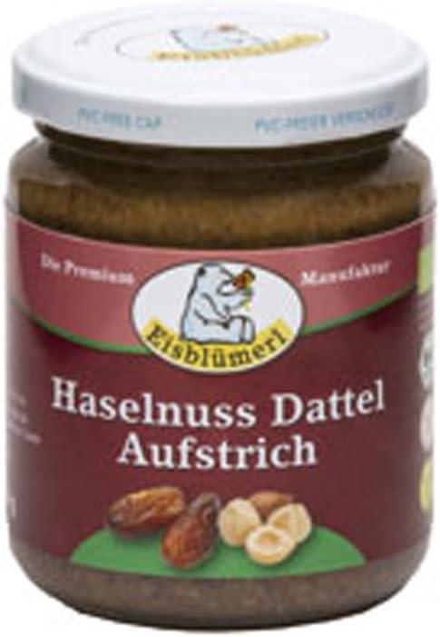 Haselnussmus & date Spread 250g Eisblümerl