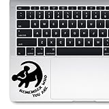 The Lion King Little Simba Remenber Who You Are Macbook Laptop Decal Vinyl Decal Sticker