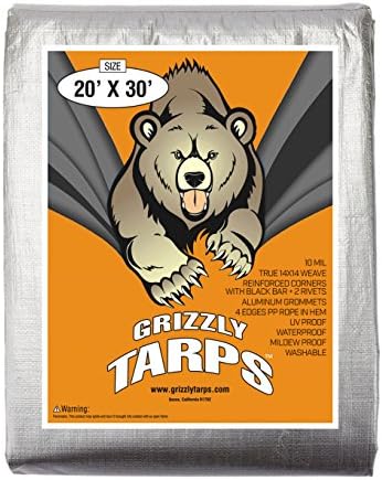20'x30' Silver Tarp