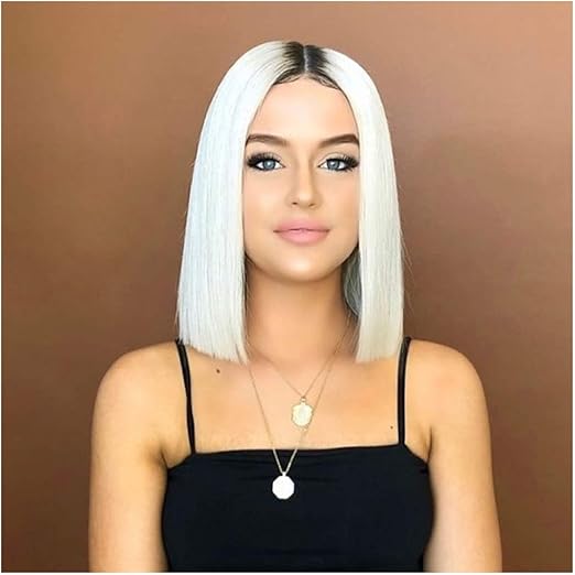 Amazon Com Finerplan Women Hairstyle Short Bob Hair Wigs Heat