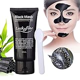Blackhead Cleansing Mask Deep Clean Blackhead,Farewell Strawberry Nose,Blackhead Killer Facial Masks Black 60ml