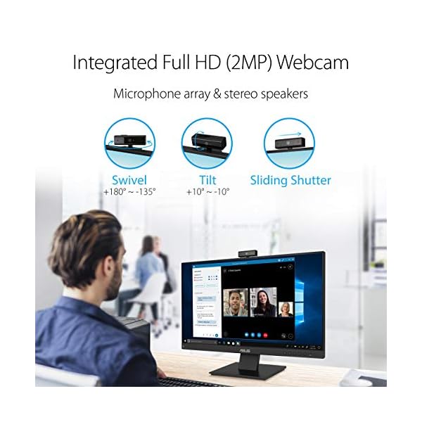 ASUS-BE24EQK-Business-Monitor--238-Inch-Full-HD-IPS-Frameless-Full-HD-Webcam-Mic-Array-Flicker-free-Low-Blue-Light-HDMI ASUS BE24EQK Business Monitor – 23.8 Inch, Full HD, IPS, Frameless, Full HD Webcam, Mic Array, Flicker free, Low Blue…