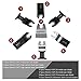 Saw Blades, Baban 25 Pcs Multitool Blades Wood/Soft Metal Oscillating Multitool Quick Release Saw Blades Mixed Universal Blade Set Compatible with Most of Oscillating Tool