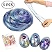 Soft Egg Slime Colorful Fluffy Slime Scented Stress Relief Toy Sludge Toys (3 Pack) …