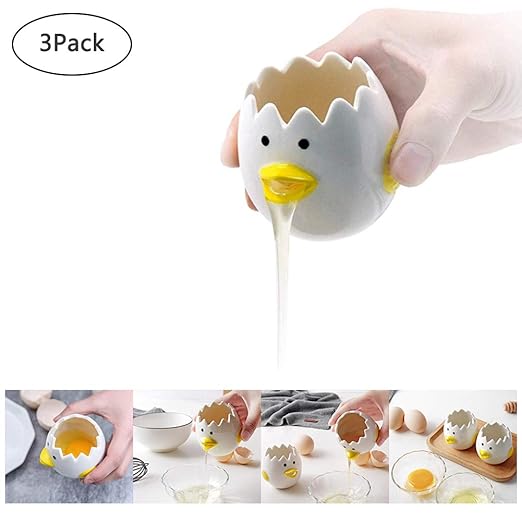 LYWWH Separador De Huevo, Herramienta Creativa para Hornear Gadget ...