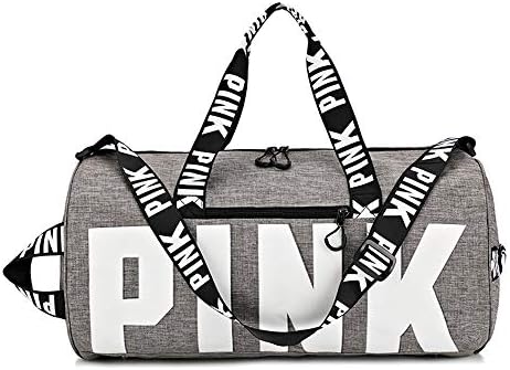 Gym Bag - Lightweight Duffle Bag Sports Bag Overnight Travel Holdall Bag Weekend Travel Bag for Girls,Women,Men