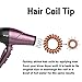 No Crease Hair Ties for Women and Girls,10 Piece Plastic Spiral Hair Coil Rings for all Hair Type (10Pack 5Color)