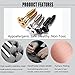 IBLUE Jewelry Stainless Steel 3 Pairs Mens Black Gold Silver Stud Earrings Set