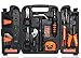 SWITCHEDGE 129 Piece Tool Set for Home and Travel - w/ Ratcheting Screwdriver Tool Kit