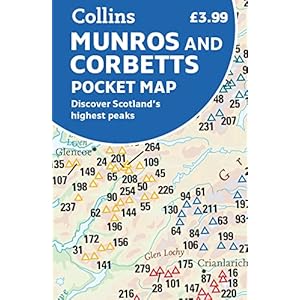 Munros and Corbetts Pocket Map: Discover Scotland’s highest peaks Landkaart – Gevouwen Kaart, 3 juli 2022