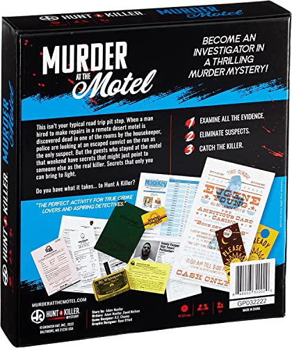 Hunt A Killer Murder at The Motel - an Immersive Murder Mystery