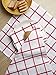 The Weaver's Blend 100% Cotton Kitchen Towels with Check Design | Kitchen Towels and Dish Cloths | Size 28”x18” | Set of 6