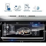 2019 Porsche Cayenne 12.3-Inch Car Navigation Screen Protector, LFOTPP Clear Tempered Glass Infotainment Display in-Dash Center Touch Screen Protector