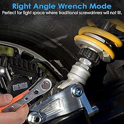 GreaTalent 133in1 CrV Steel Mini Ratchet Wrench