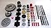 LEGO TECHNIC 60-Piece Gear Wheel, Axle and Stopper Set