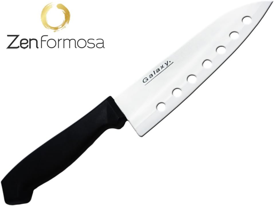 Chef Knife, Best quality Non-sticky Sushi Knife; A perfect Japan design air hollow blade (11 inches)