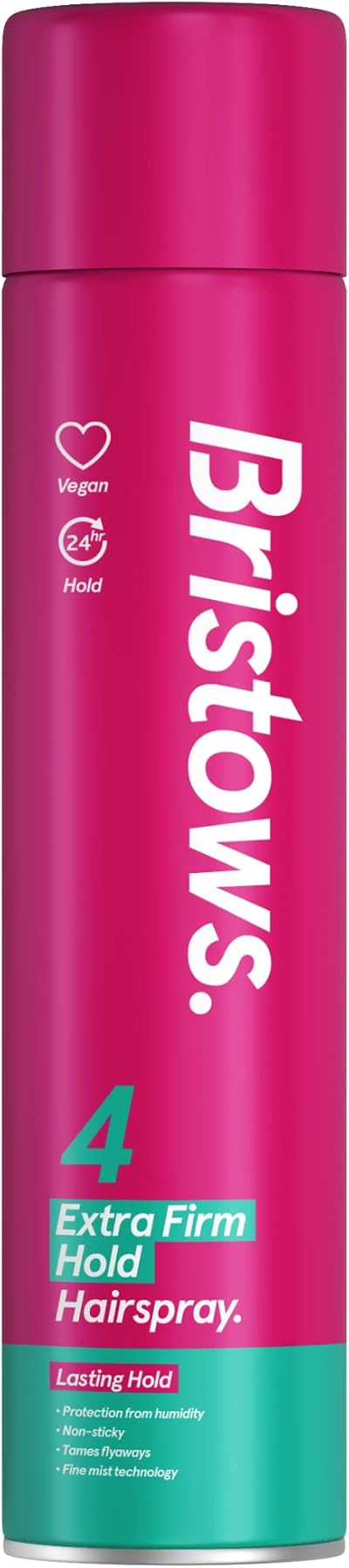 Bristow's Extra Firm Hold Hairspray 400ml Pack of 6 Up to 24 Hours