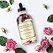 Rose Multi-Use Oil Set - Rose Roll-On Perfume and Oil for Face, Body and Hair - Organic Blend of Apricot, Vitamin E, Fractionated Coconut and Sweet Almond Oil Moisturizer for Dry Skin, Scalp and Nails