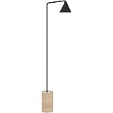 GEORGE KOVACS P1852-66A-L Kovacs Task Portables LED Table Lamp, 1-Light, 8 Total Watts, 54.25-in H x 8-in W, Coal Black