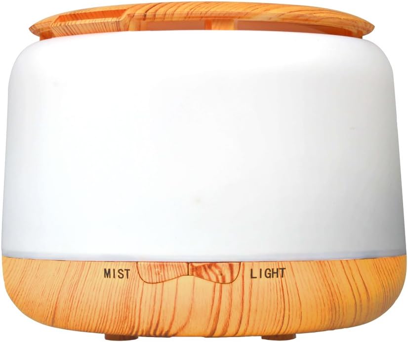 SEKway Essential Oil Diffuser - 300 mL Remote Control Ultrasonic Aroma Cool Mist Humidifier with 7 Color Light Changing and 4 Timer Settings for Office Home Bedroom Baby Room