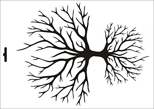 UMR-Design W-326 Tree of Life Textil- / wallstencil Size A4
