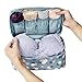 Itopfox Women Waterpoof Portable Lingerie Bra Storage Travel Organizer Bag