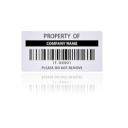 Custom Asset Tags - Asset Labels, 2 X