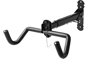 HEGAPOJA Bike Rack Wall Mount, Horizontal Storage Rack for Garage or Indoor Bike Suspension - Bike Wall Mount Hanger for Mountain, Road, Hybrid Bikes