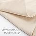 3pcs 11.4x15.3 Inches Large Canvas Money Bags for Party, Costume Money Bag Prop with Dollar Sign, Money Sacks for Halloween Bank Robber Pirate Cowboy Cosplay Theme Party