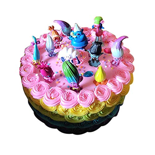 6 Evursua+12pcs+Trolls+Figures+Toppers